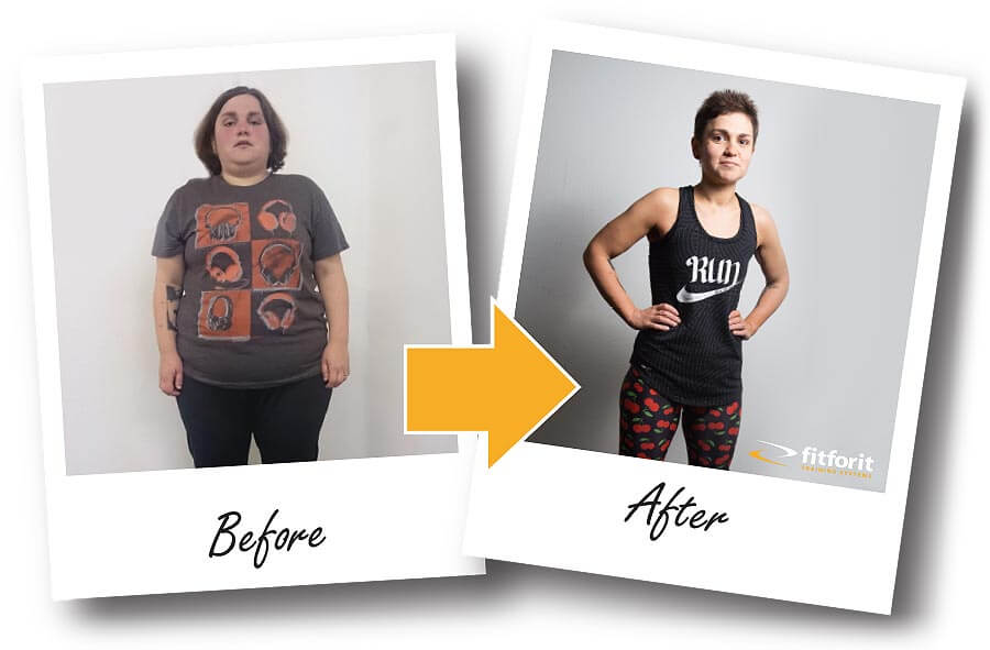 Fitforit Personal Training Before & After: Jenny